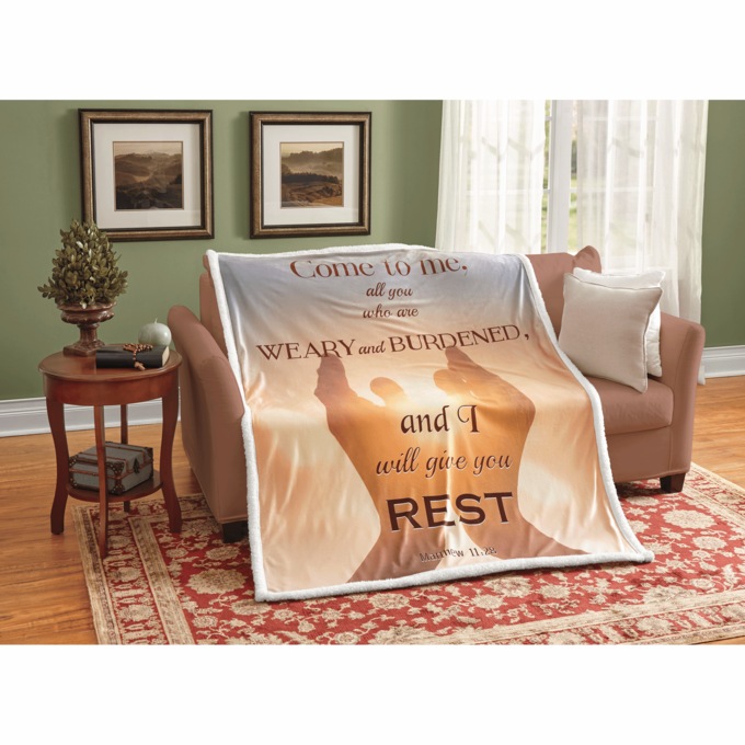 Ultra-Soft Patterned Novelty Sherpa Throw, , large