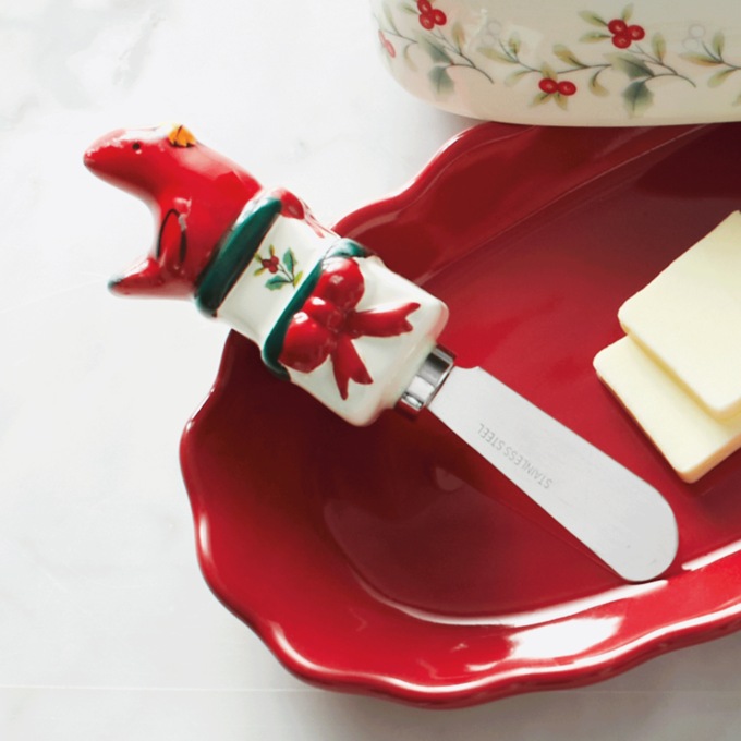 Pfaltzgraff Winterberry Set of 4 Spreaders, , large