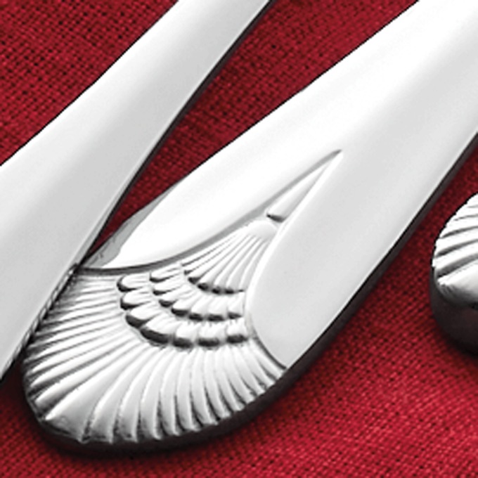 Ginny&rsquo;s 60-Piece Flatware Set with Caddy, , large