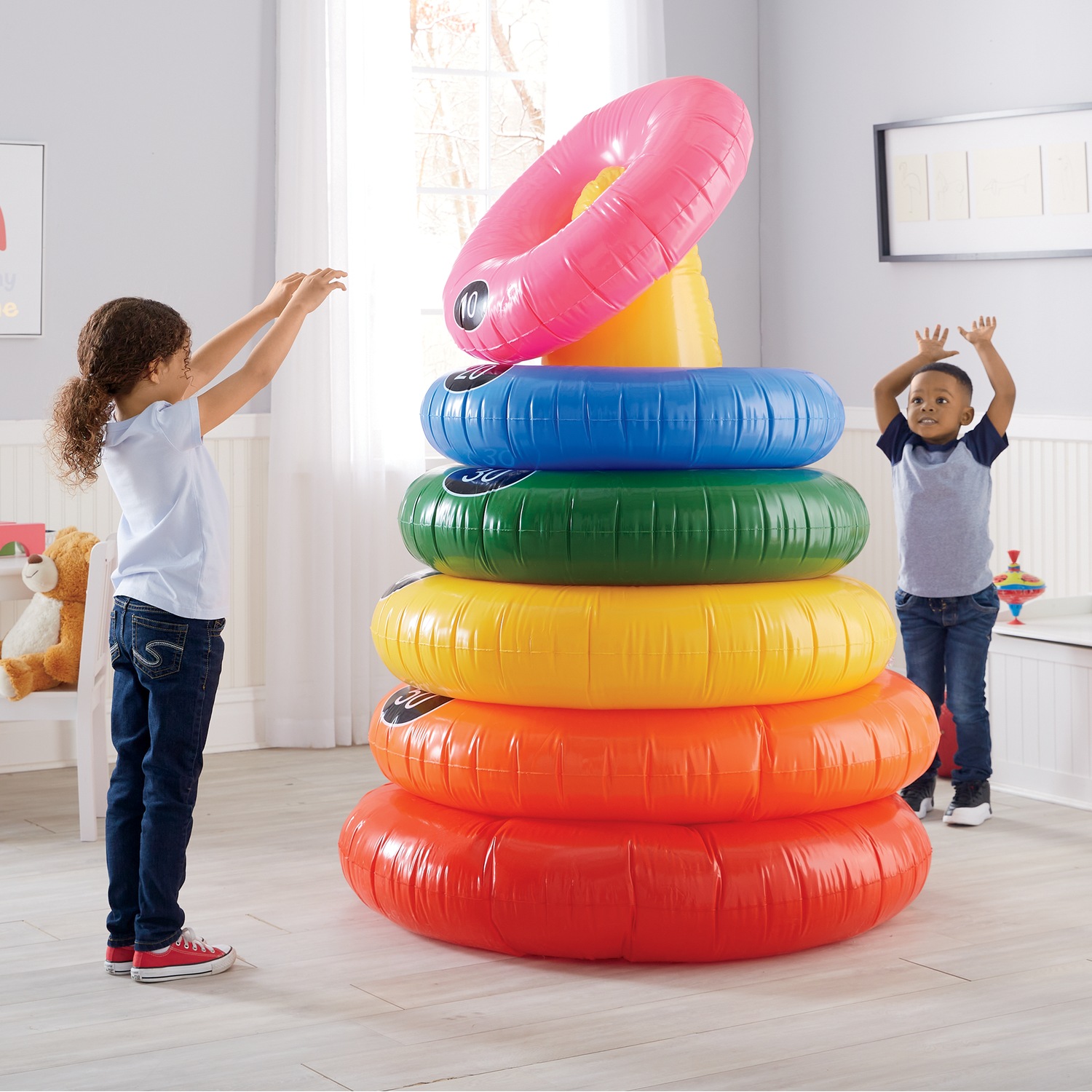 Giant Inflatable Ring Toss Game Ginny's