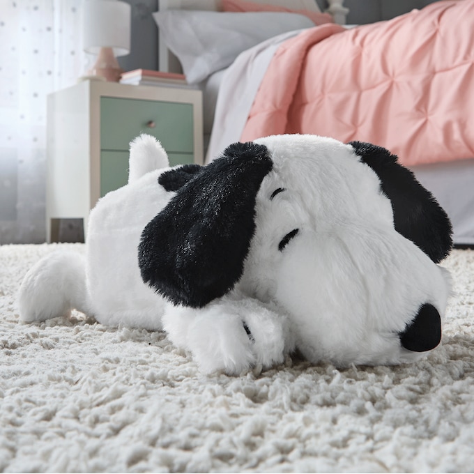 Huggable Snoopy, White, large