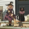 Chunky Wood Cutouts Lit Witch, , large