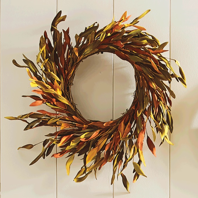 Fall Field Grasses Wreath, , large