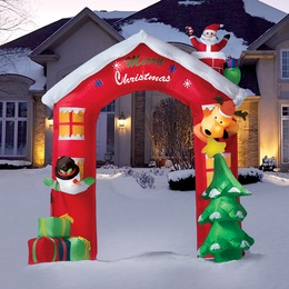 Inflatable Santa Arch, , large