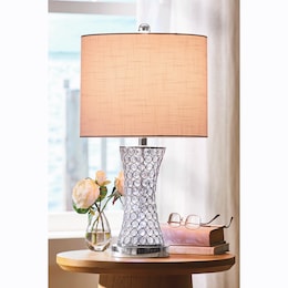 Crystal Base Table Lamp, , large