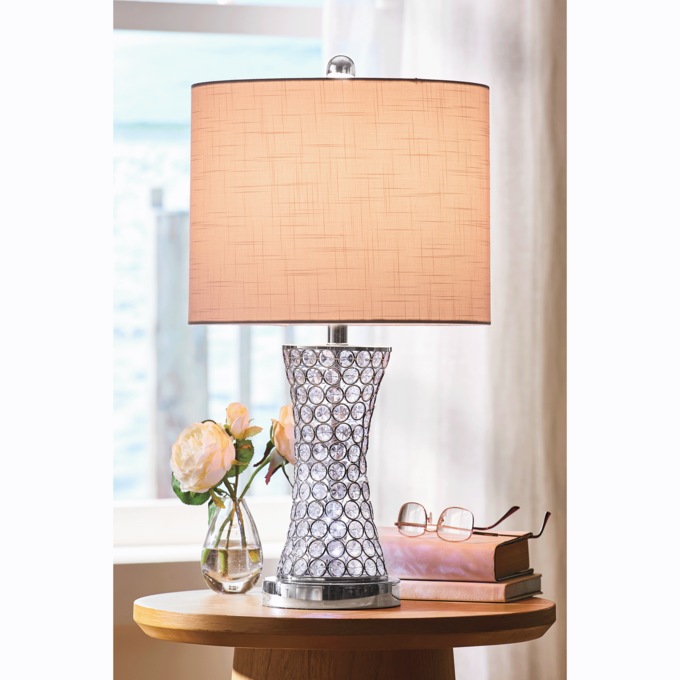Crystal Base Table Lamp, , large