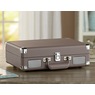 Crosley Portable Bluetooth Suitcase Turntable, Purple Ash, large