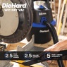 DieHard 2.5-Gallon Wall-Mount Wet/Dry Vac, , large