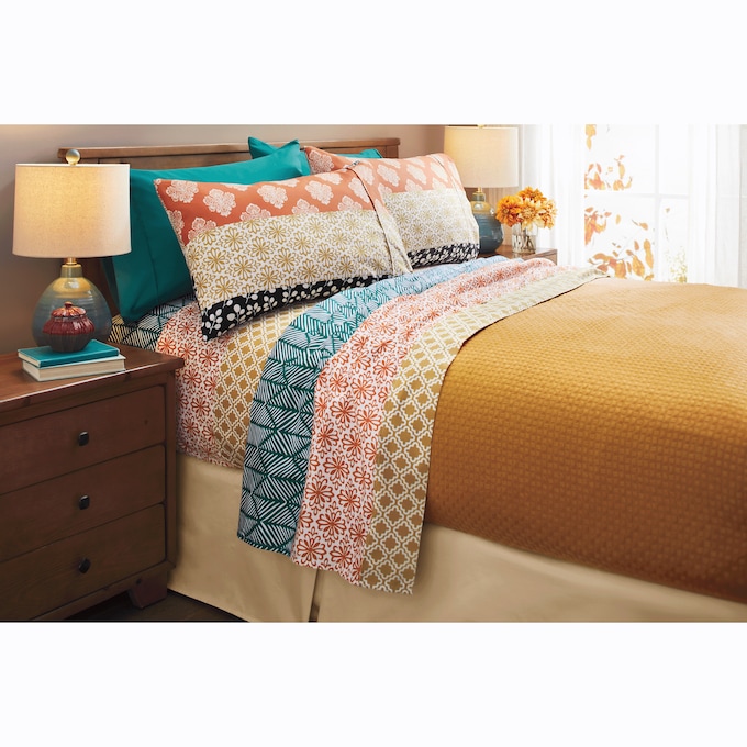 Bohemian Stripe Microfiber 6-pc. Sheet Set, , large