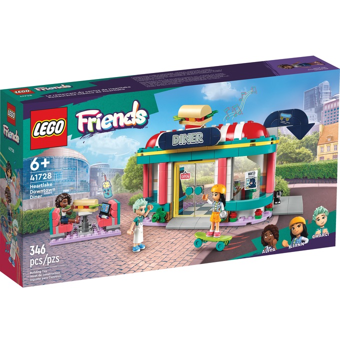 LEGO Friends Heartlake Downtown Diner, , large