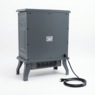 1500W Electric Fireplace Stove Heater with Remote & Realistic Flame Effect, , large