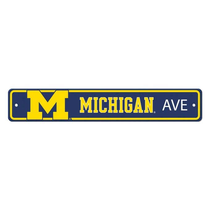 24" Lightweight NCAA Street Sign, , large