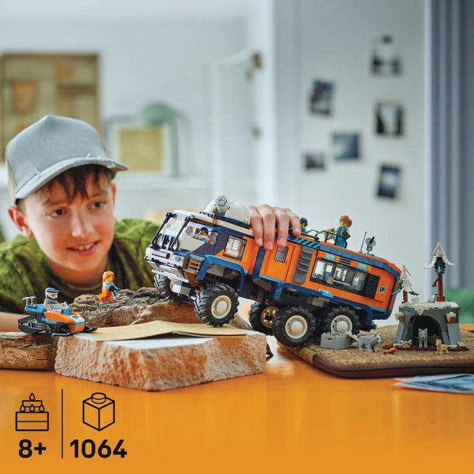 LEGO City Arctic Explorer Science Lab Truck, , large