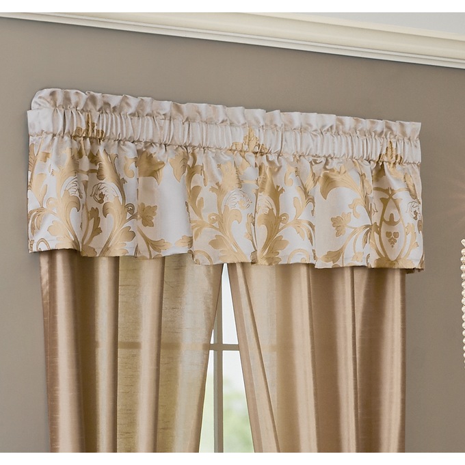 Hampton Jacquard Valance, , large