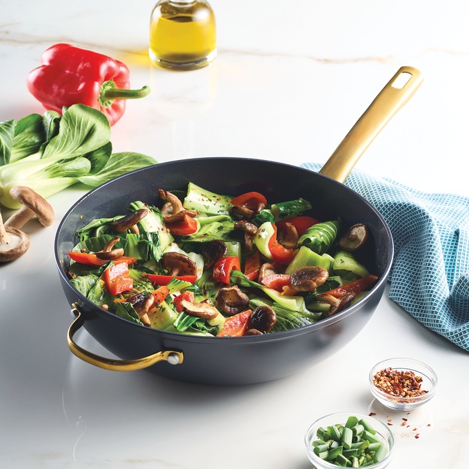 Farberware Premium Ceramic Nonstick Wok, , large