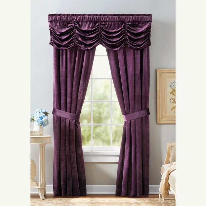 Viola Velvet Tiebacks, , large