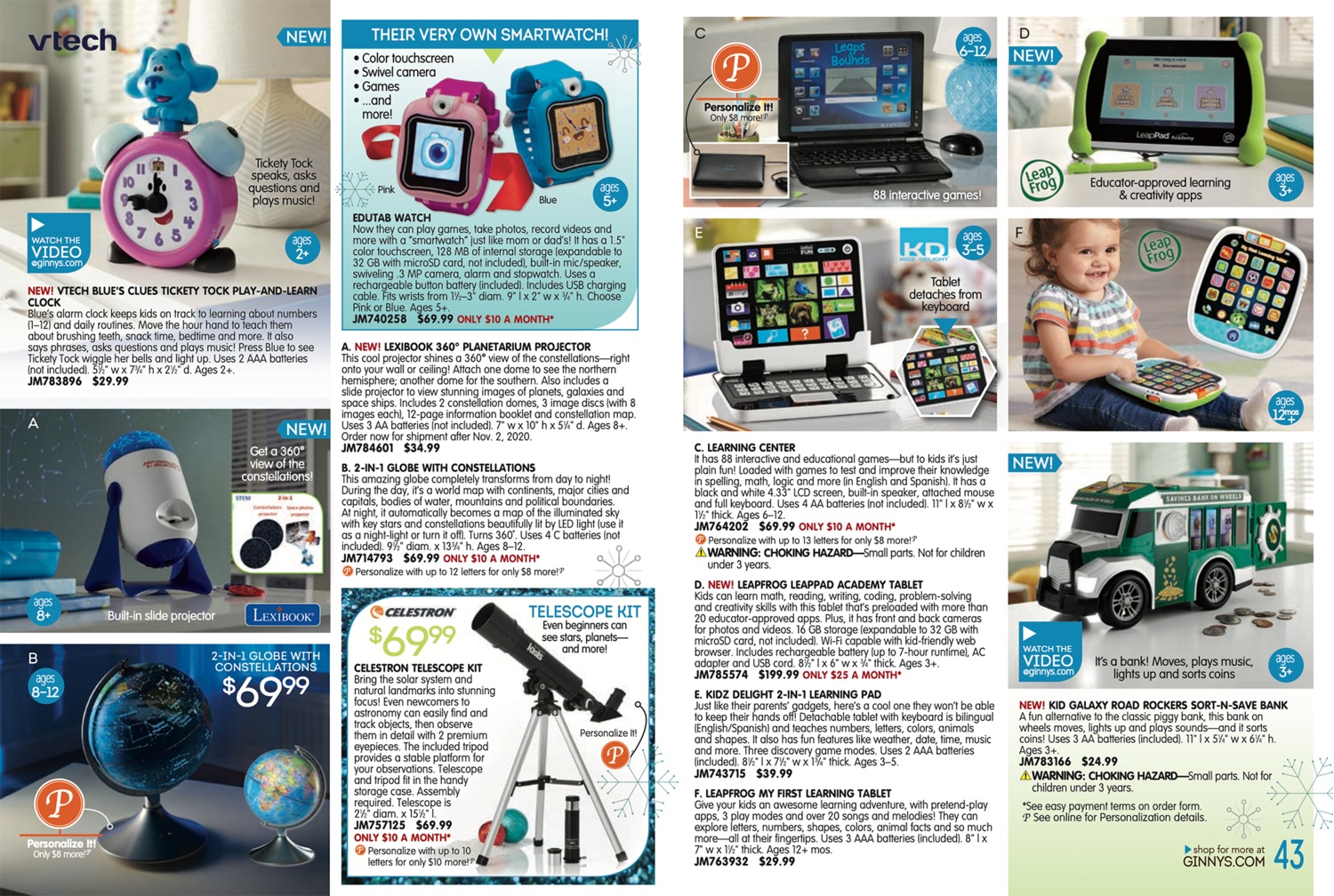 Holiday 2020 Ginny's